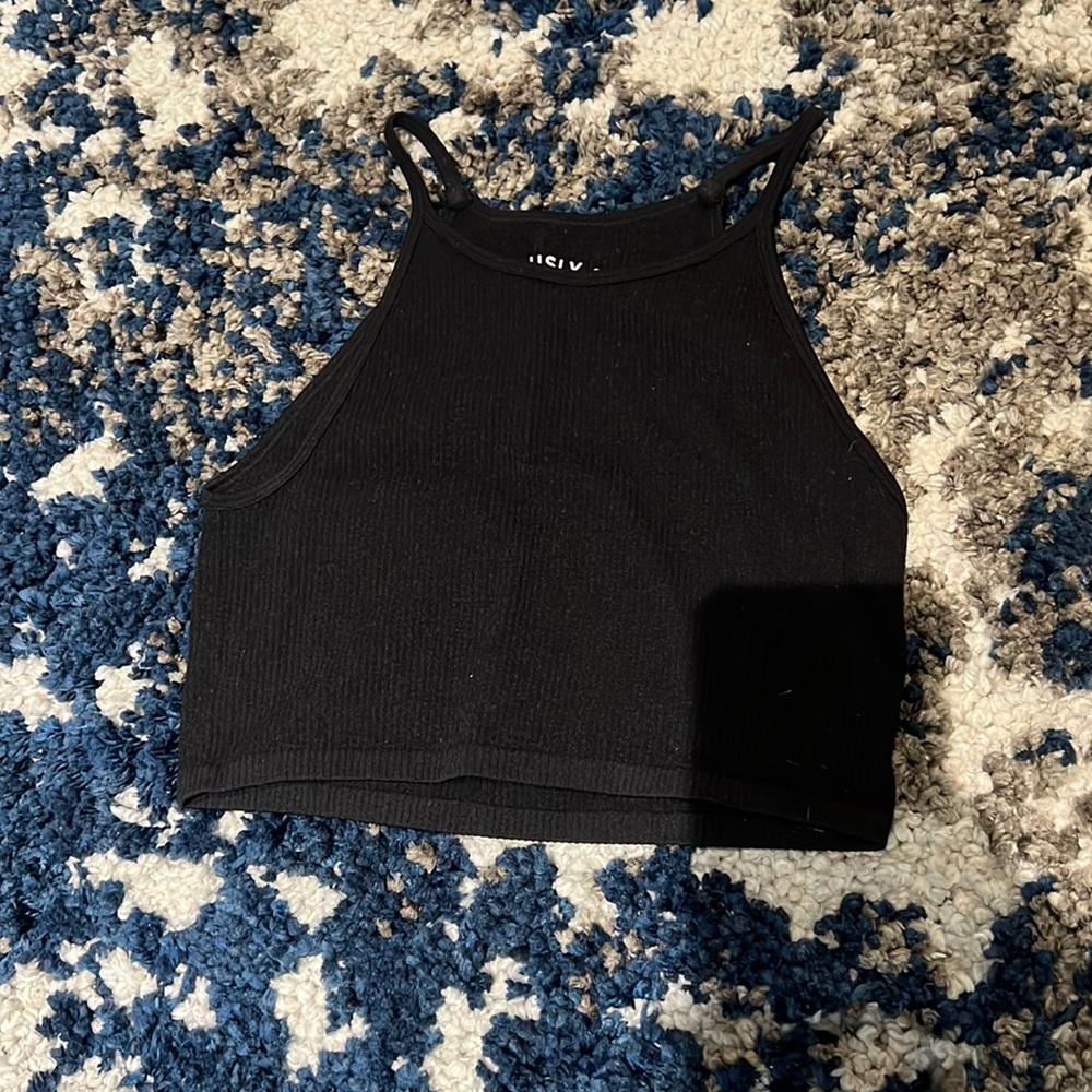Aeropostale black crop top